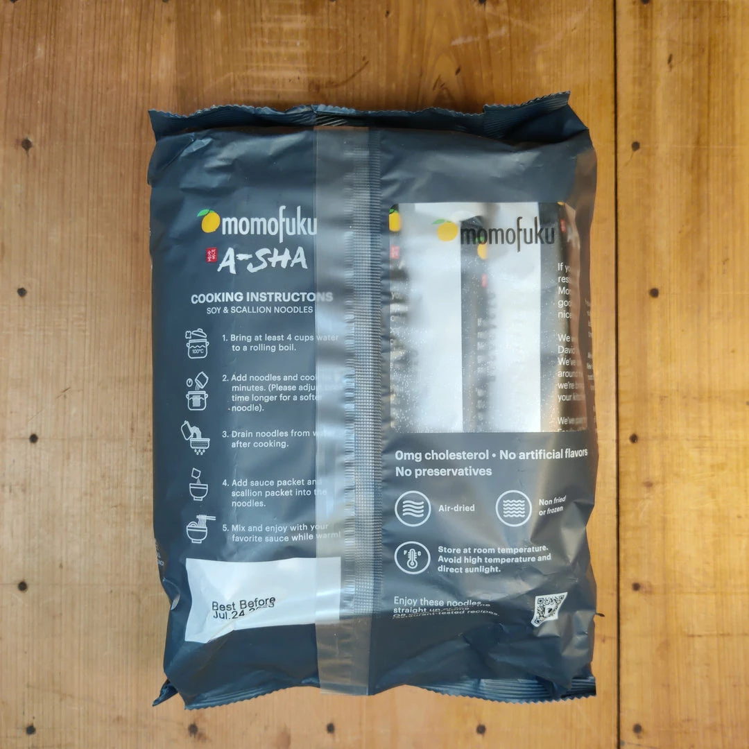 Pantry Momofuku Soy & Scallion Noodles - 5 Packages