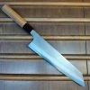 H&K Yoshikane 240mm Kiritsuke Gyuto SKD Nashiji Teak Handle