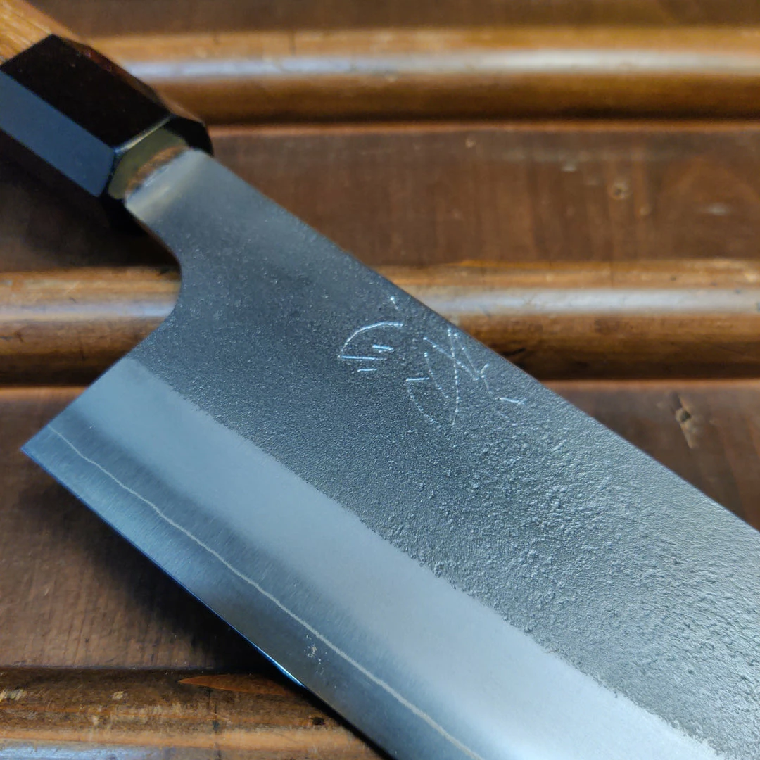 H&K Yoshikane 240mm Kiritsuke Gyuto SKD Nashiji Teak Handle