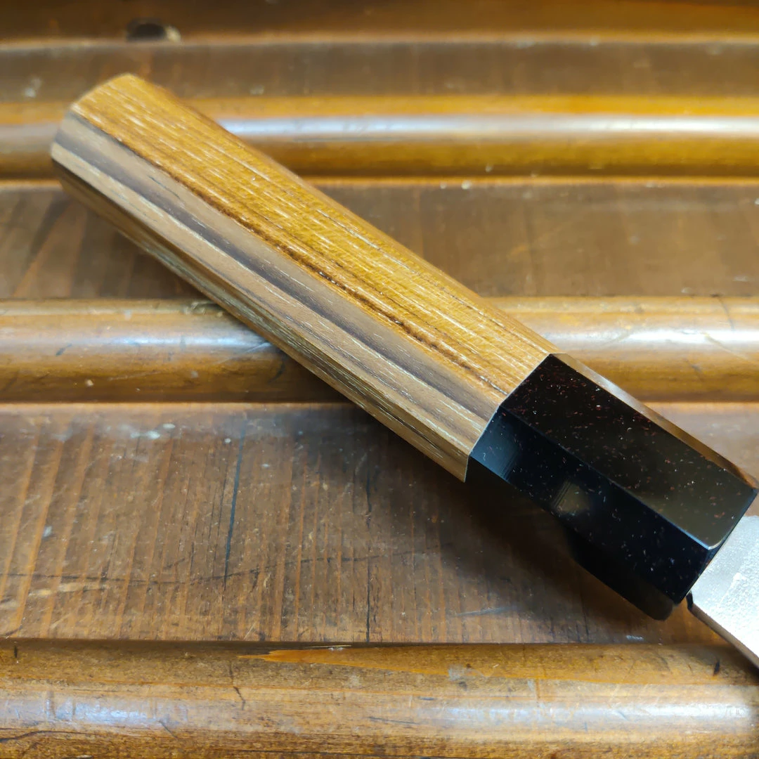 H&K Yoshikane 240mm Kiritsuke Gyuto SKD Nashiji Teak Handle