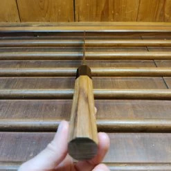 H&K Yoshikane 240mm Kiritsuke Gyuto SKD Nashiji Teak Handle