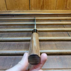 H&K Yoshikane 240mm Kiritsuke Gyuto SKD Nashiji Teak Handle