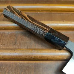 H&K Hatsukokoro Shinkiro 240mm Gyuto Aogami Super Nihei Damascus Kurouchi Wenge