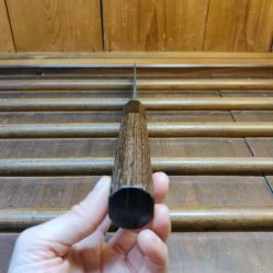 H&K Hatsukokoro Shinkiro 240mm Gyuto Aogami Super Nihei Damascus Kurouchi Wenge