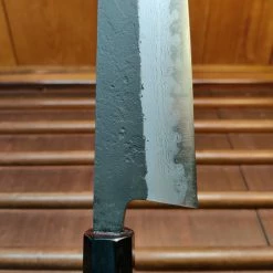 H&K Hatsukokoro Shinkiro 240mm Gyuto Aogami Super Nihei Damascus Kurouchi Wenge