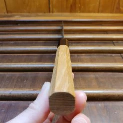 H&K Kumokage 250mm Kiritsuke Sujihiki Aogami 2 Kurouchi Carbon Damascus Teak Horn Hatsukokoro