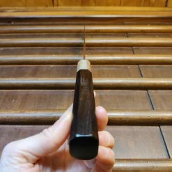 H&K Yoshikazu Tanaka 240mm Sujihiki Shirogami 1 Damascus Ebony