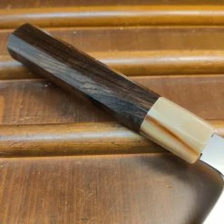 H&K Hashimoto 240mm Gyuto Abura Honyaki'Omodaka Metal Flow' Ebony Blond Horn