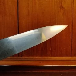 H&K Hashimoto 240mm Gyuto Abura Honyaki'Omodaka Metal Flow' Ebony Blond Horn