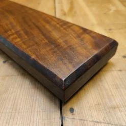 Kitchen Tools Knife En Place Heritage Figured Claro Walnut With Dyed Facets And Edges - 19.5x3.5"