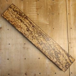 Kitchen Tools Knife En Place Heritage Birdseye Zebrawood With Black Walnut - 14.75x2.875