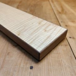 Kitchen Tools Knife En Place Heritage Fiddleback Curly Maple With Walnut Accent - 15.125x3.125"