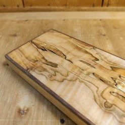 Kitchen Tools Knife En Place Heritage Spalted Bigleaf Maple With Walnut And Cherry - 15.25x3