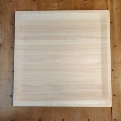 Konosuke Cutting Boards Hinoki Wood Dinner Plate Full Size 27x27cm