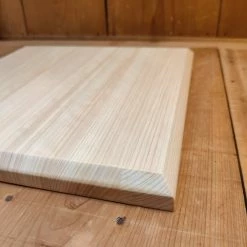 Konosuke Cutting Boards Hinoki Wood Dinner Plate Full Size 27x27cm