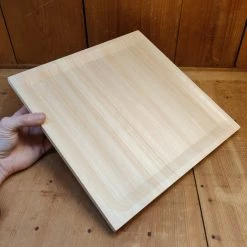 Konosuke Cutting Boards Hinoki Wood Dinner Plate Full Size 27x27cm