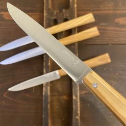 Opinel Set Of 4 Table Knives - Olivewood