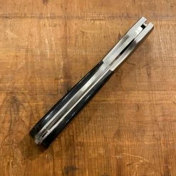 Fontenille Pataud Sperone 12cm Black Ram Horn Lockback