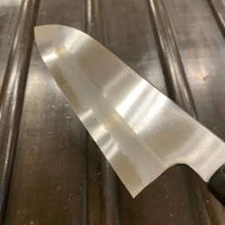 Hitohira Kikuchiyo Ren 180mm Santoku Shirogami #2