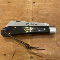 Au Sabot 11.5cm Armor / London Sailor's Pocket Knife Horn W Brass Anchor