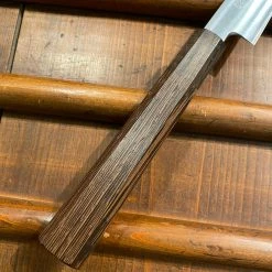 Waiting Room Takada No Hamono 150mm Petty Blue 2 Iron Clad Octagonal Tagayasan & Ebony Handle - On Order