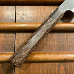 Hitohira Togashi 210mm Kiritsuke Gyuto Shirogami 2 Kurouchi Tagayasan Handle