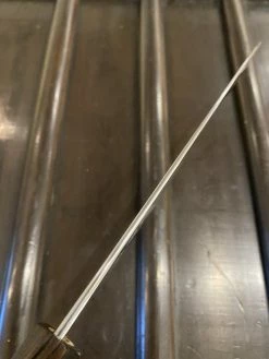 Takada No Hamano Takada No Hamono 210mm Gyuto - Suiboku Finish Aogami 2 Iron Clad - Cherry & Ebony Octagon