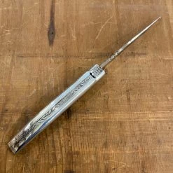 Au Sabot 12cm Laguiole Stainless Polished Aluminum Handle