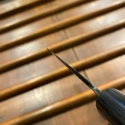 Hitohira MS 165mm Nakiri Iron Clad Aogami #2 Kurouchi Rosewood