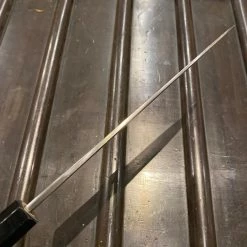 Konosuke Madei ‘Sumiiro’ 210mm Gyuto SLD Kurouchi Nashiji - By Nihei W/ Saya