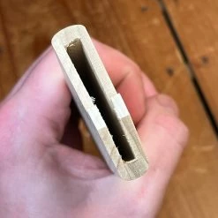 Kitchen Tools EDRO 135mm Wide Petty Saya - Poplar