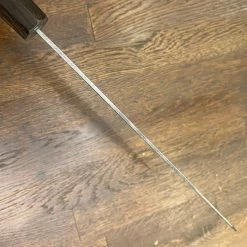 Hitohira Togashi 240mm Kiritsuke Gyuto Shirogami 2 Kurouchi Tagayasan Handle