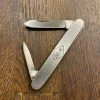 Bernal Cutlery Robeson Shuredge “Delhi” 3” Pen Stainless Blade Nickel Scales 1922-77