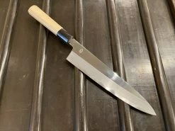 Sakai Kikumori 'Choyo' 240mm Gyuto - Aogami 1 - W/ Saya