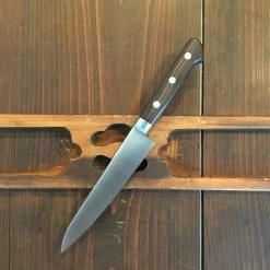 Hitohira Masakane New Old Stock 150mm Petty SK Carbon Steel Ebony
