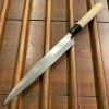 Hitohira Kikuchiyo Manzo 240mm Yanagi LEFTY Shirogami 3 Ho Wood