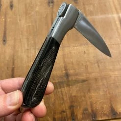 Fontenille Pataud Sperone 12cm Black Ram Horn Lockback