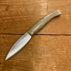Pallares Busa 10cm Folder - Stainless - Cow Horn