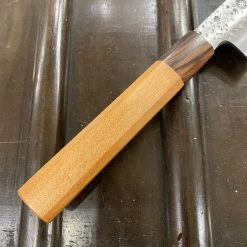 Takada No Hamano Takada No Hamono 210mm Gyuto Shirogami 2 Reika Iron Clad Octagonal Cherry & Ebony Handle