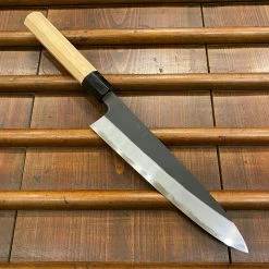 Hitohira Tanaka Kyuzo 210mm Gyuto Aogami 1 Yakisugi Cedar - On Order Waiting Room