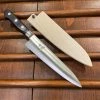 Ashi Hamono 180mm Gyuto Swedish Stainless Western Handle W Saya