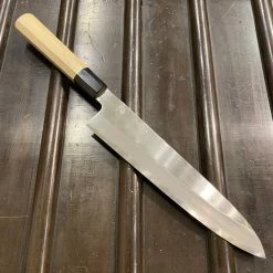 Hitohira Kikuchiyo Ren 240mm Gyuto Shirogami 2