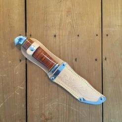 Iisakki Jarvenpaa 'Partio' Scout Knife 120mm Carbon Steel Puukko