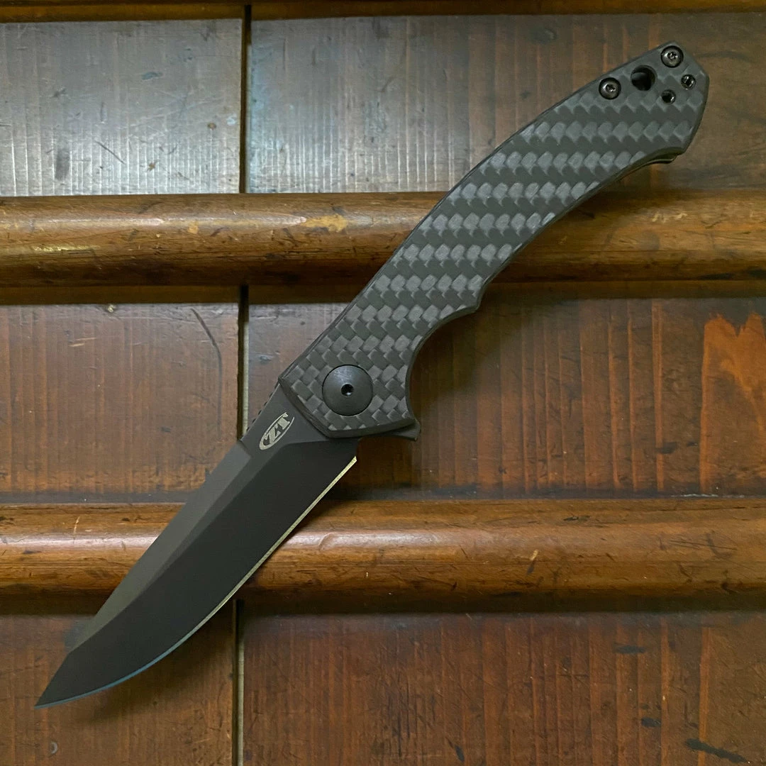 Zero Tolerance Knives Zero Tolerance 0450CF Sinkevich KVT Carbon Fiber - Flipper Liner Lock