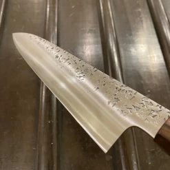 Takada No Hamano Takada No Hamono 210mm Gyuto Shirogami 2 Reika Iron Clad Octagonal Cherry & Ebony Handle