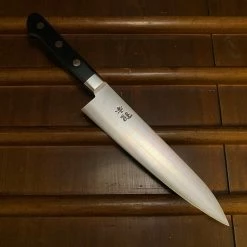 Ashi Hamono 180mm Gyuto Shirogami 2 Western Handle W Saya