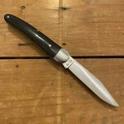 Au Sabot 10cm Alsacien Pocket Knife Carbon Steel Horn