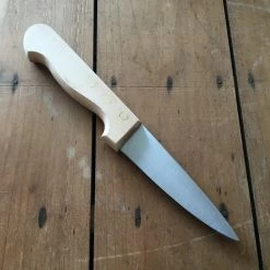 K Sabatier 4.25" / 11cm 'Saigner' Carbon Steel Beech Handle