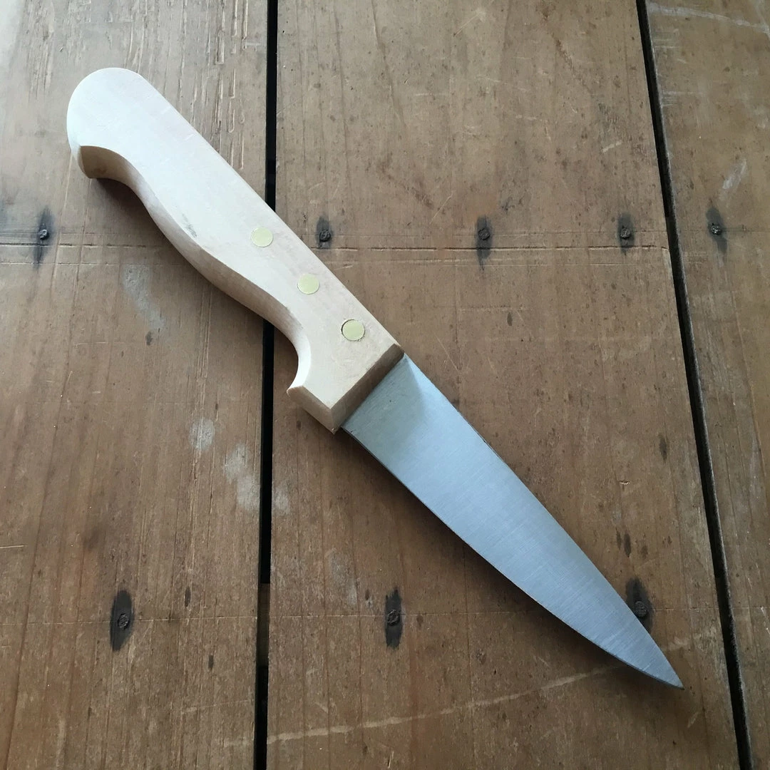 K Sabatier 4.25" / 11cm 'Saigner' Carbon Steel Beech Handle