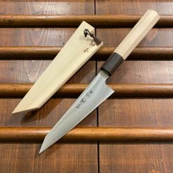 Konosuke Sakai 'HD2' 150mm Kaku Ho Handle Ebony Ferrule With Saya